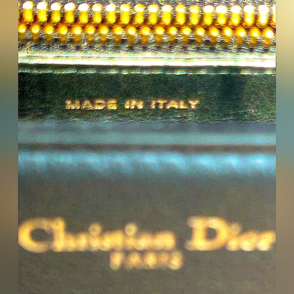 Gorgeous CALFSKIN CHRISTIAN DIOR C’EST DIOR BAG(Includes Authenticity Card) - Picture 13 of 16